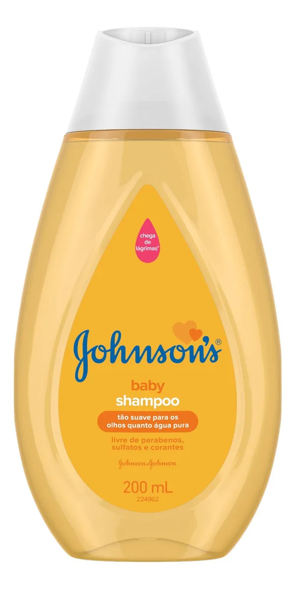 Shampoo Para Bebê Johnson's Baby De Glicerina 200ml