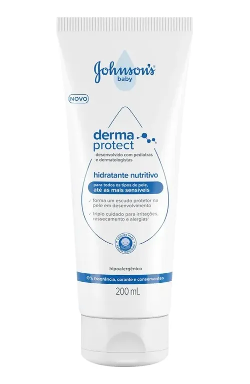 Hidratante Nutritivo Derma Protect 200ml Johnson's Baby